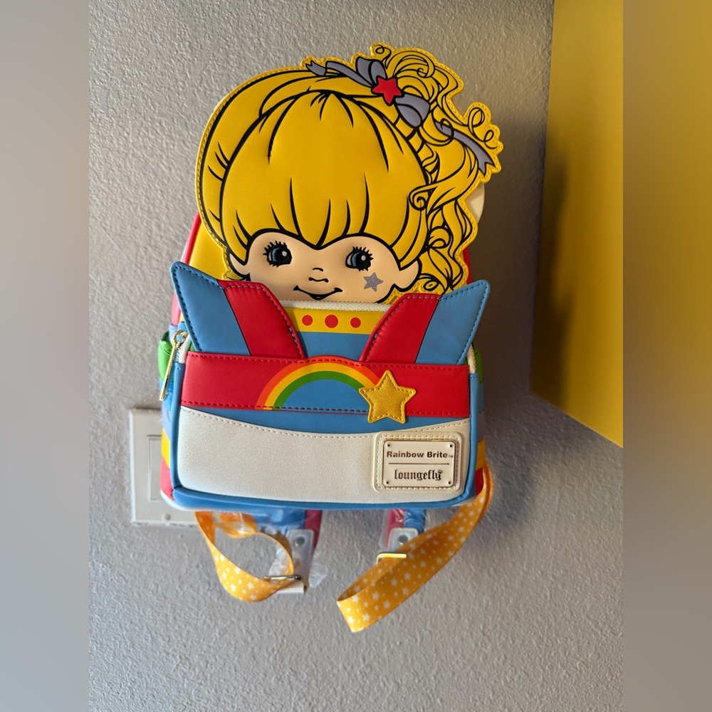 Loungefly Rainbow Brite Backpack - NWT